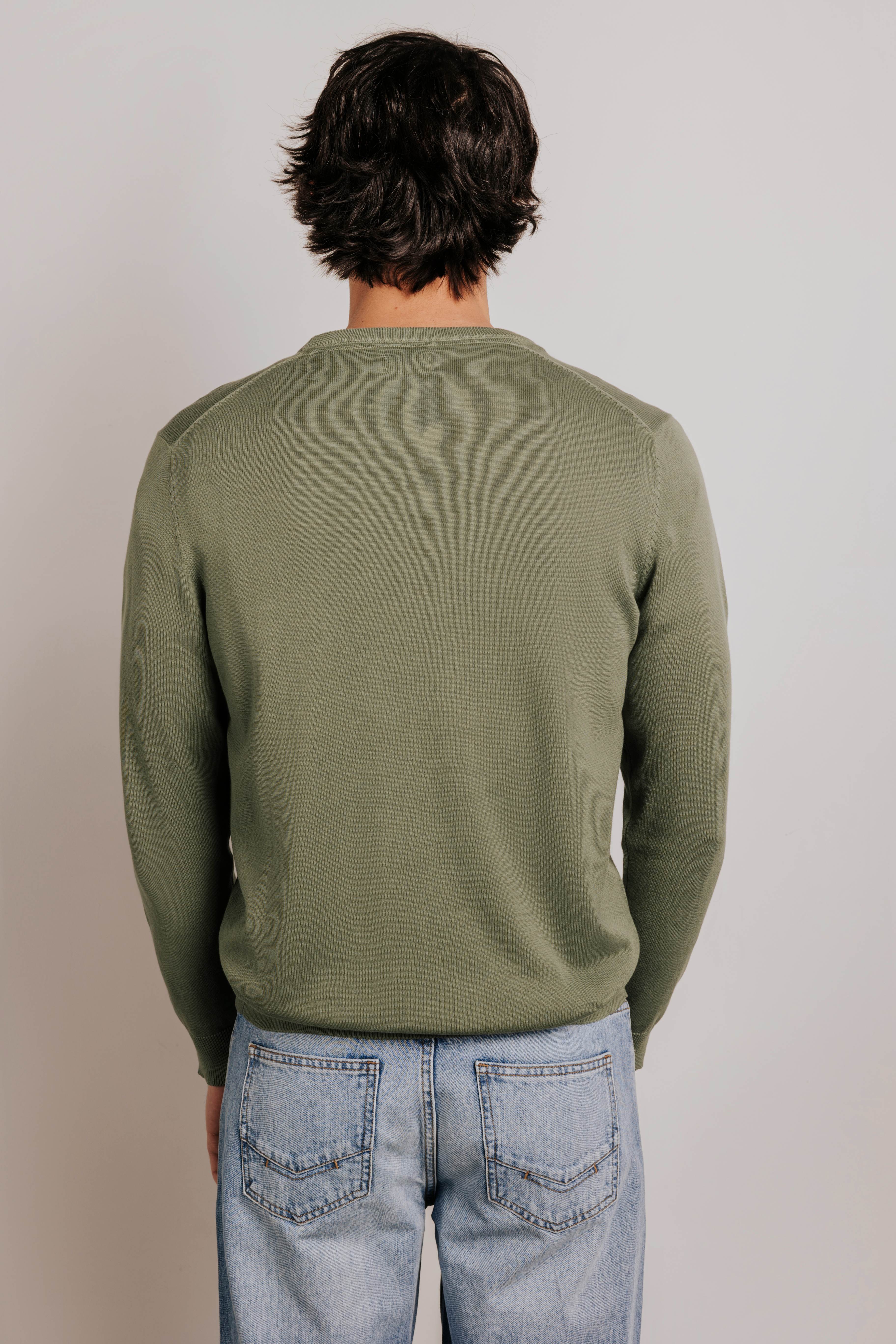 Jersey algodón cuello caja - Image 3