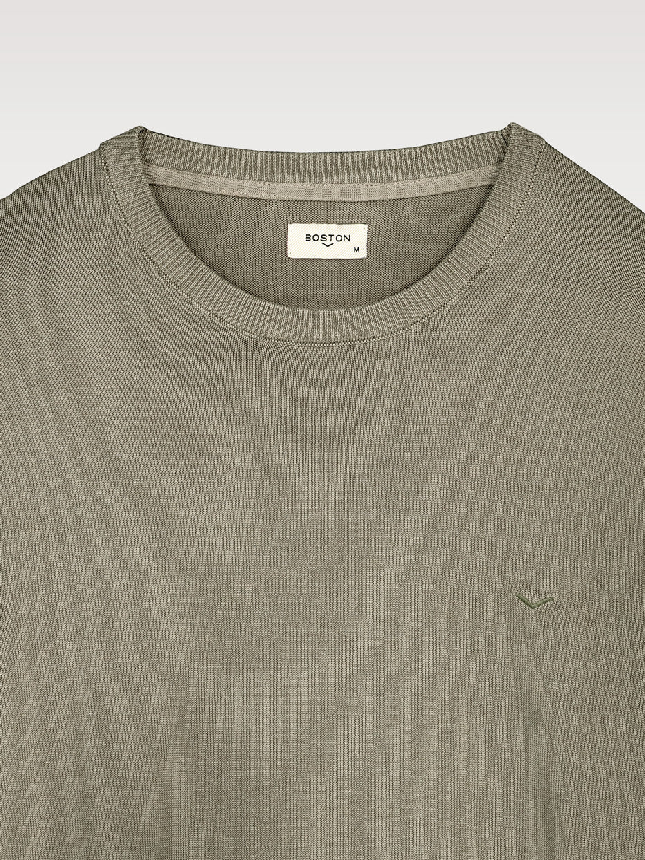 Jersey algodón cuello caja - Image 3
