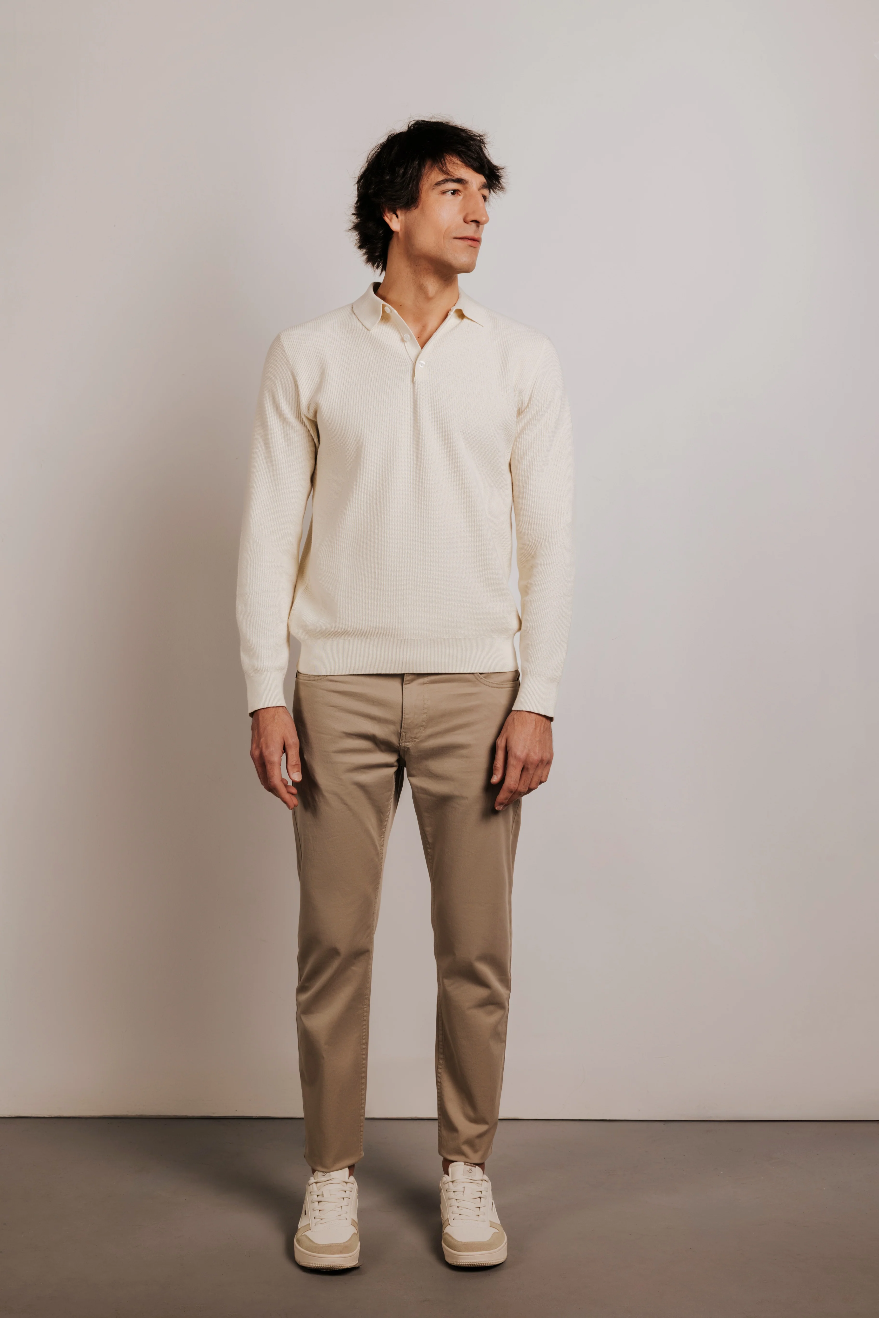 Pantalón slim fit sarga 5b - Image 4