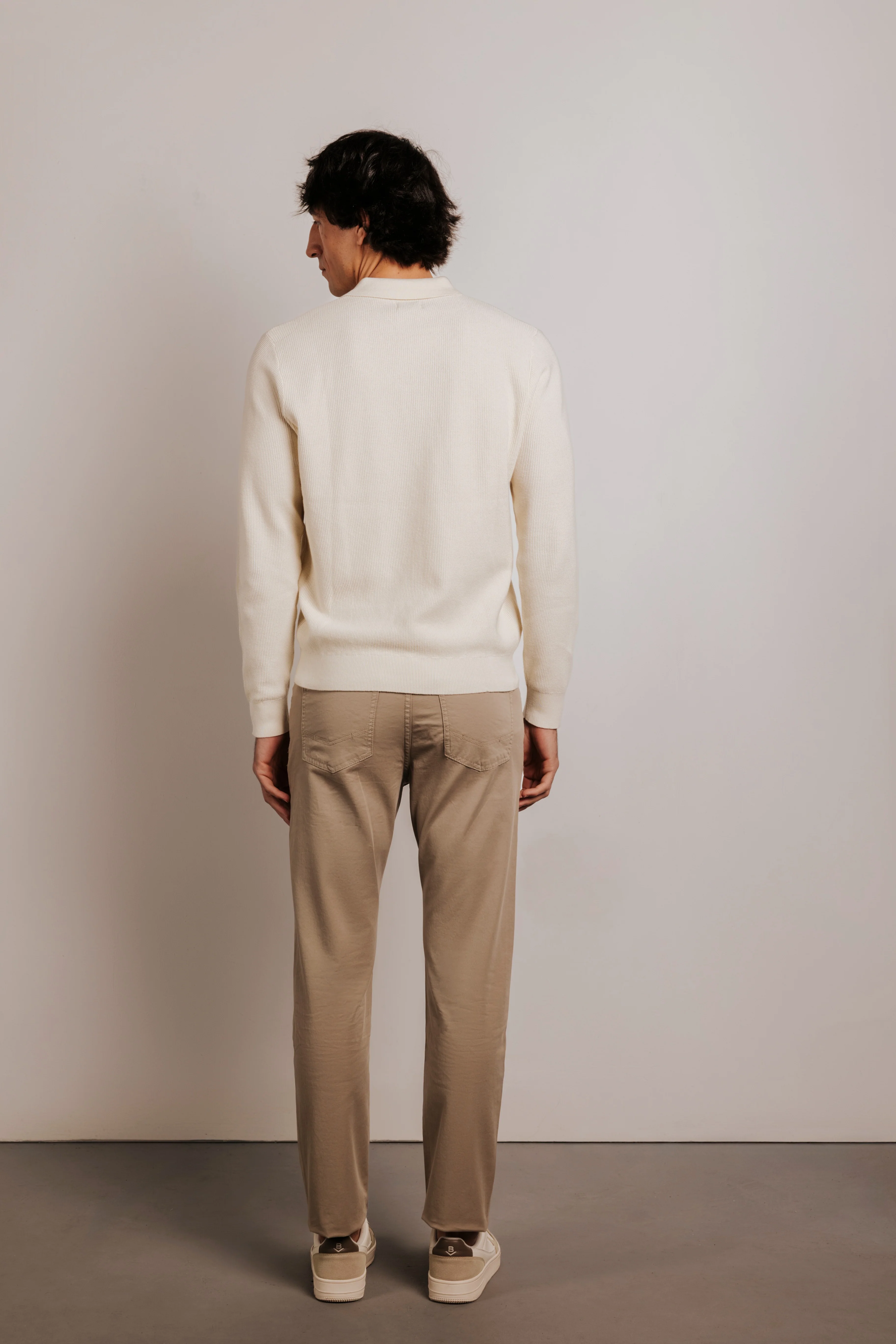 Pantalón slim fit sarga 5b - Image 6