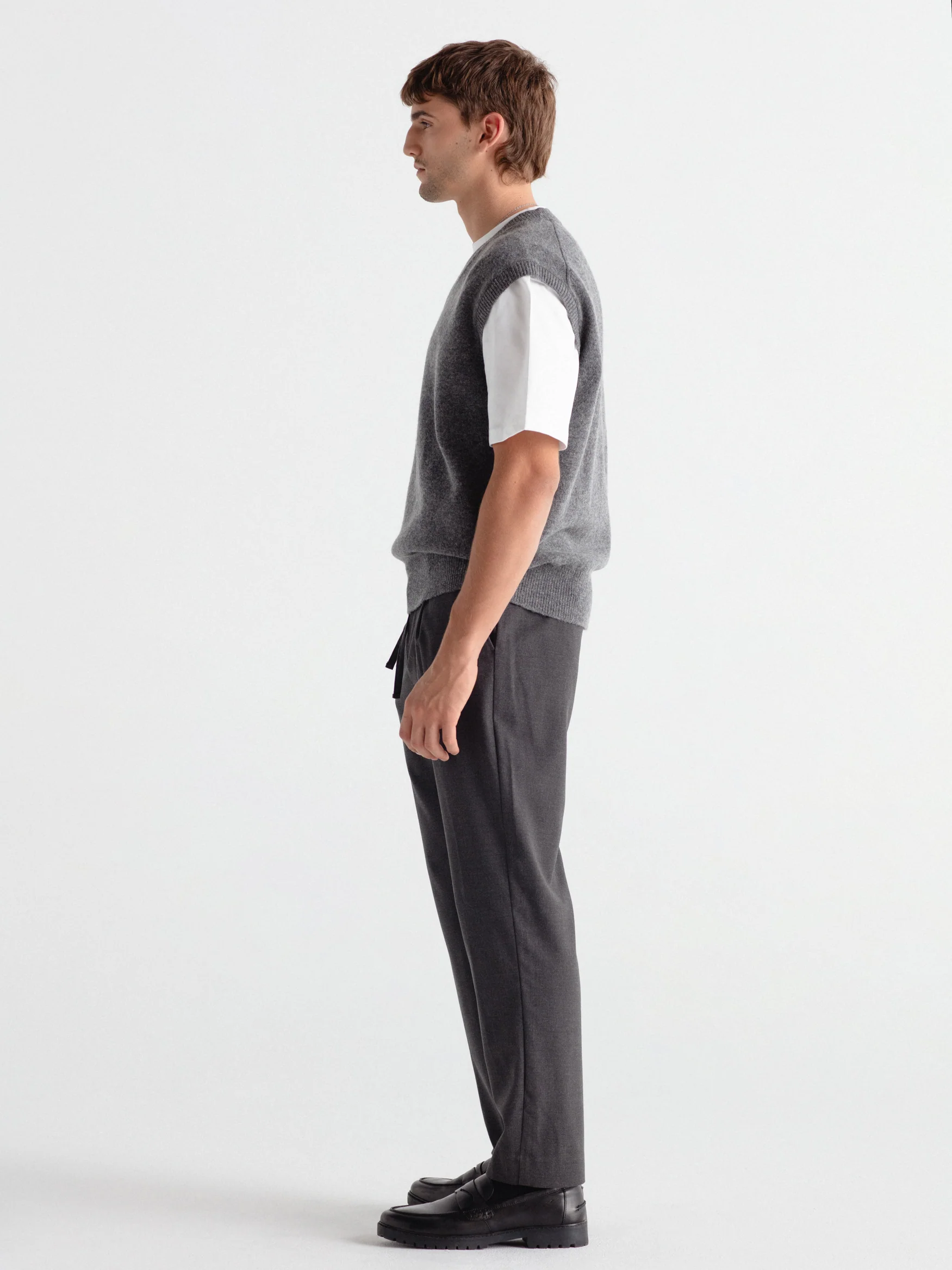 Pantalón smart falso liso - Image 5