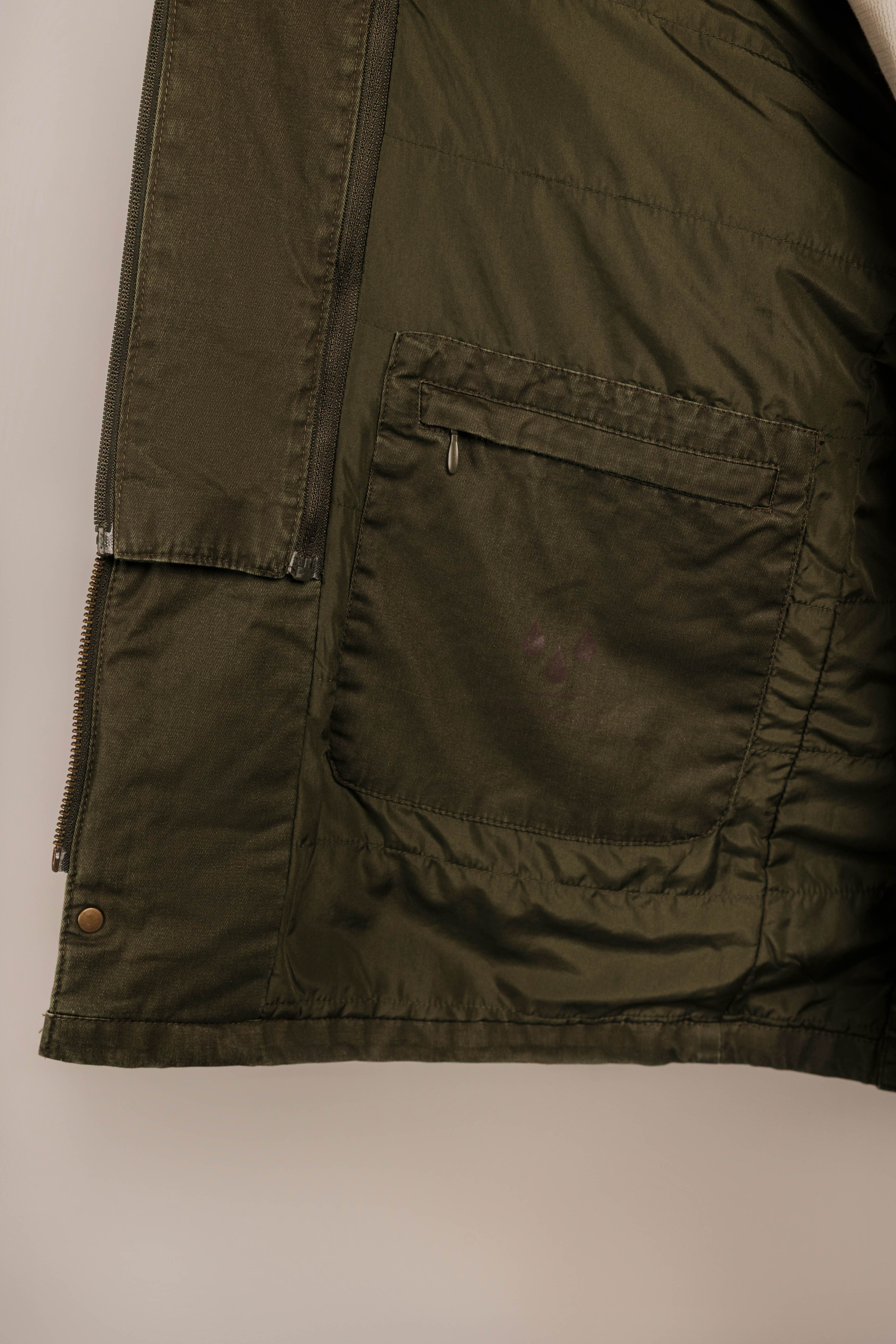 Chaqueta parka encerada - Image 5