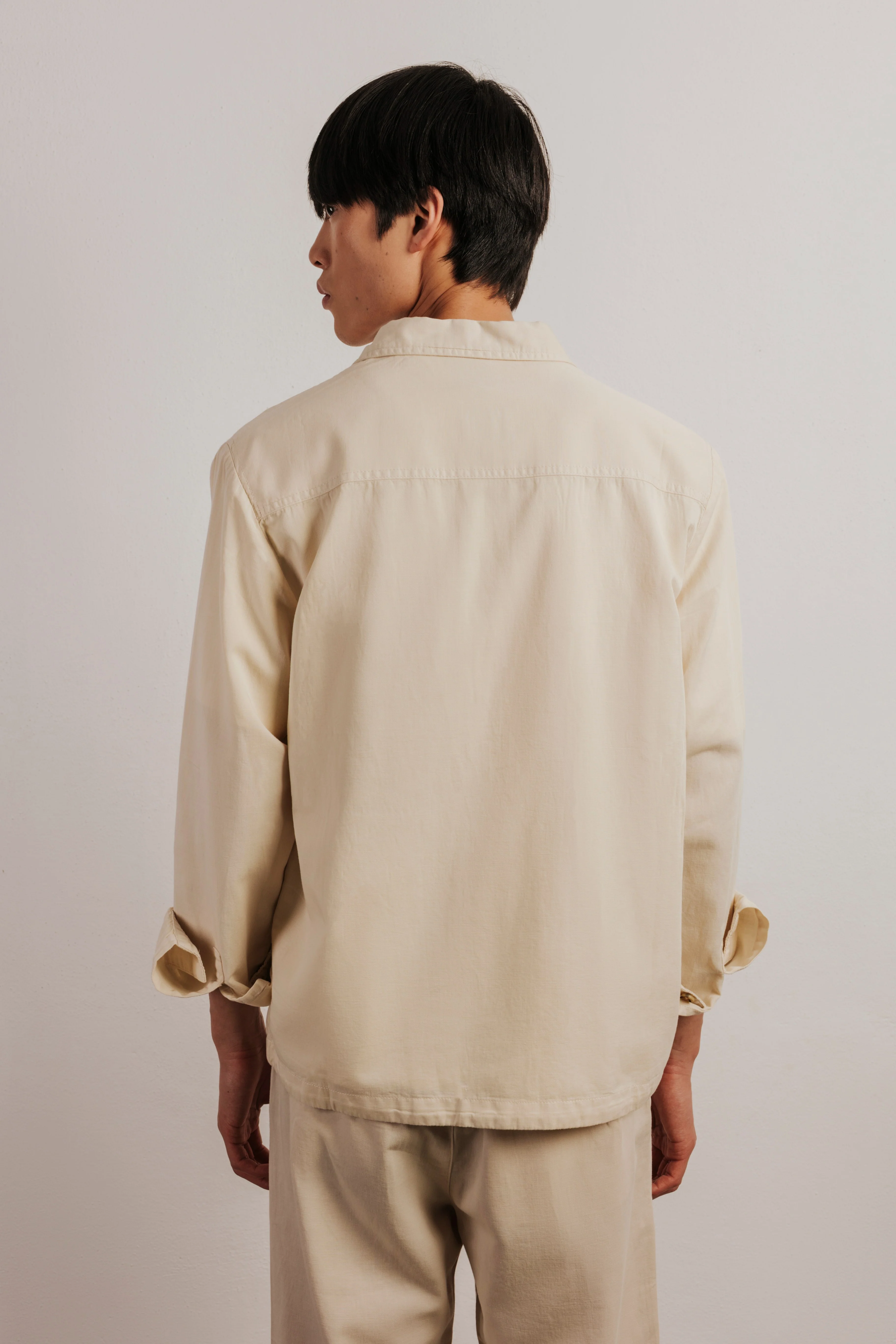 Sobrecamisa de lino - Image 4