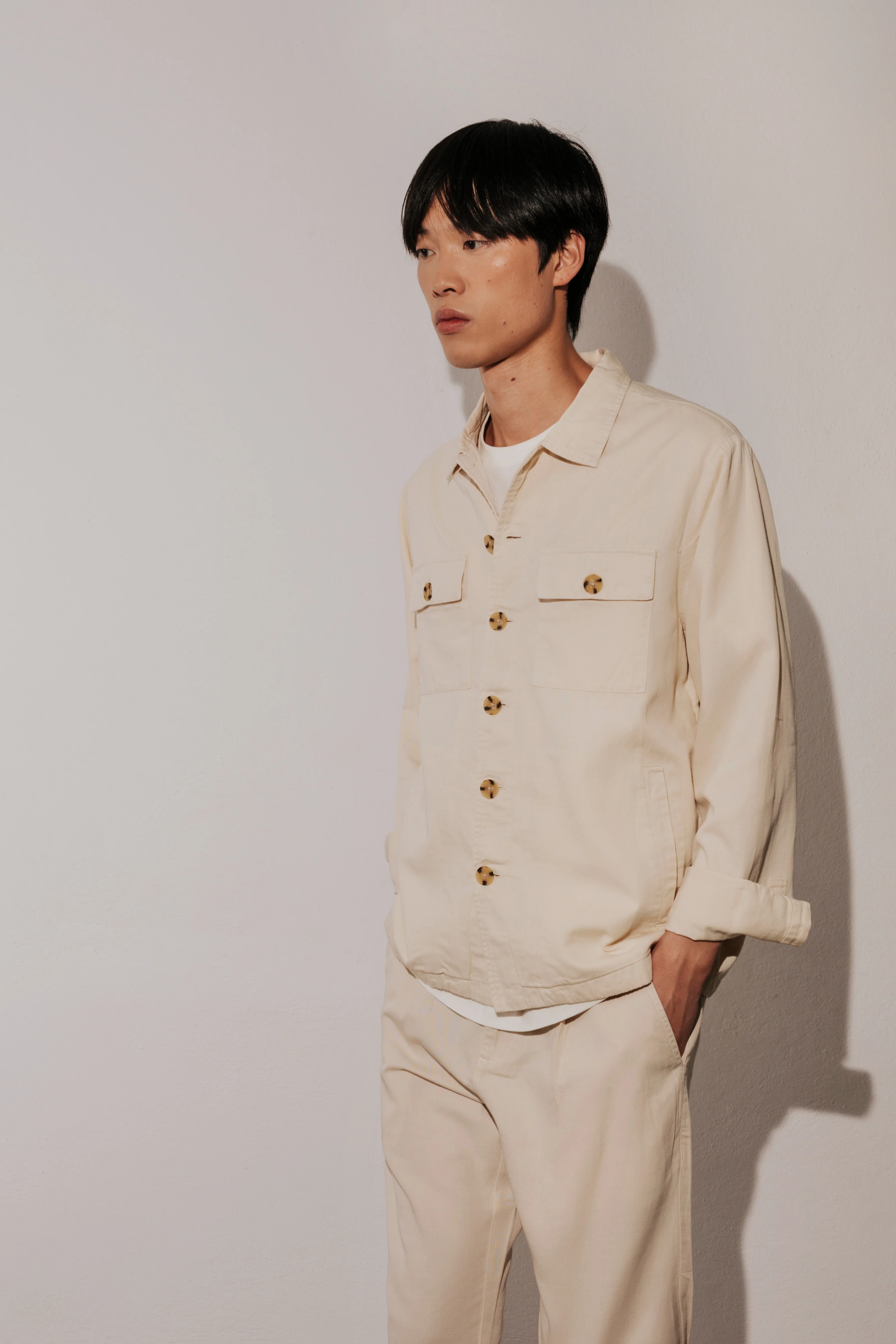 Sobrecamisa de lino - Image 7